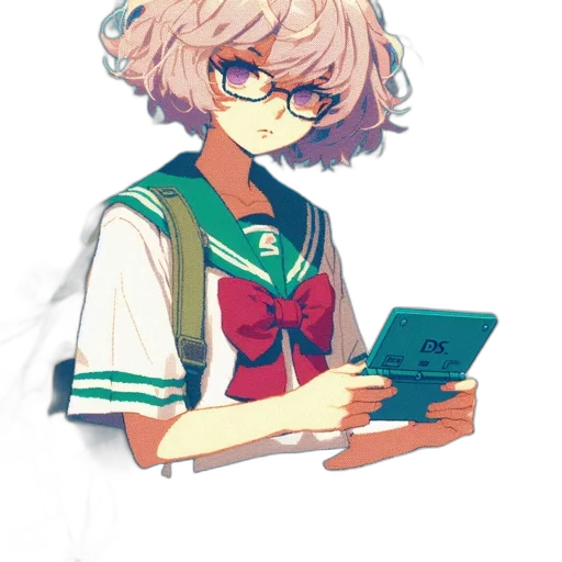 staff, face, jacket, robot transparent PNG cut-out