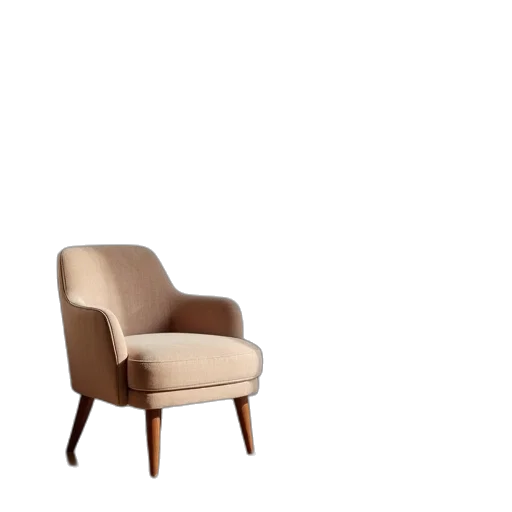 furniture, crown, 3d render, photorealistic transparent PNG cut-out
