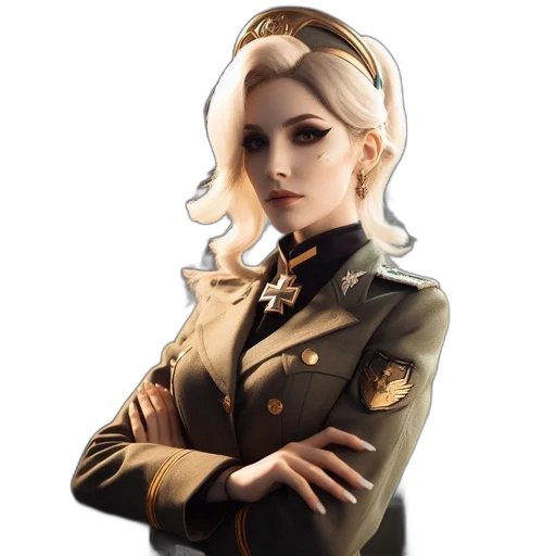 staff, jacket, face, crown transparent PNG cut-out