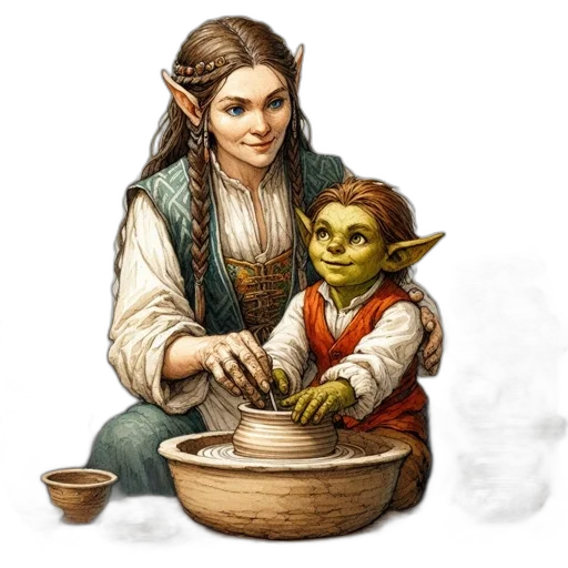 jewelry, food, face, staff transparent PNG cut-out