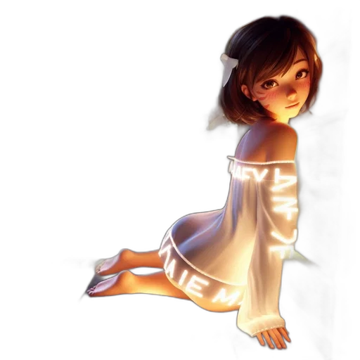 dress, robot, face, creature transparent PNG cut-out