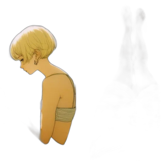 mask, hair, creature, robot transparent PNG cut-out