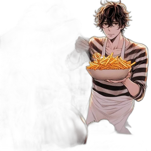 food, concept art, anime, comic book art transparent PNG cut-out