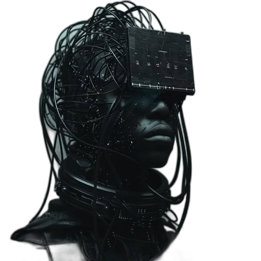 mask, robot, face, crown transparent PNG cut-out