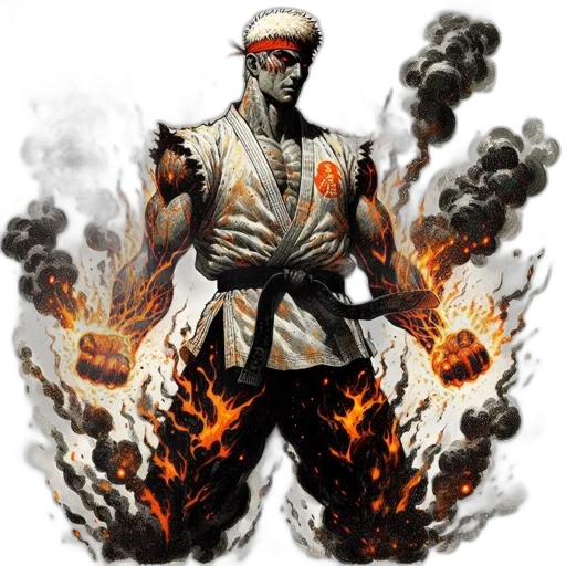 jacket, comic book art, concept art, fantasy art transparent PNG cut-out
