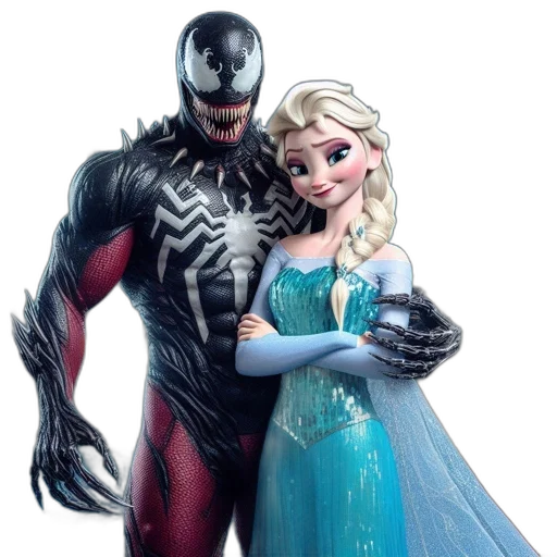 dress, comic book art, concept art, 3d render transparent PNG cut-out