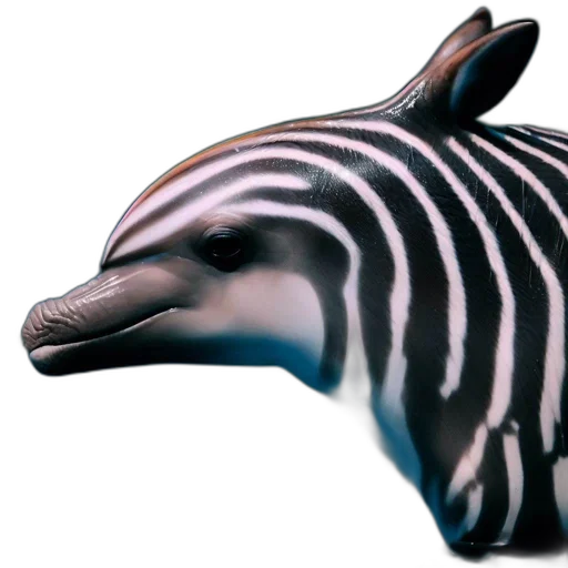 animal, creature, mask, 3d render transparent PNG cut-out