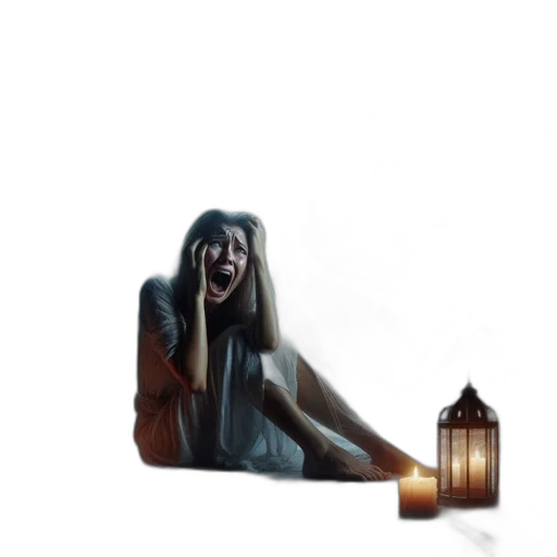 creature, face, dress, mask transparent PNG cut-out