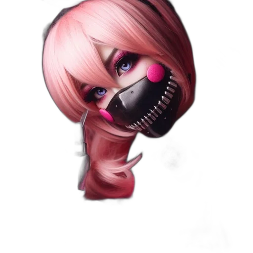 mask, face, creature, robot transparent PNG cut-out