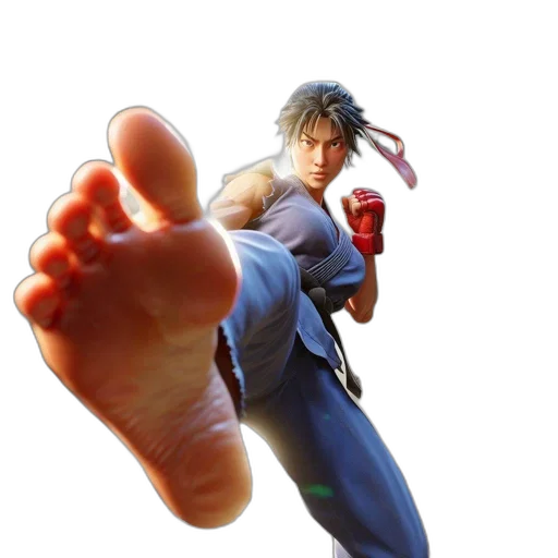 shoes, weapon, concept art, 3d render transparent PNG cut-out