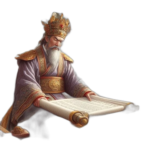 crown, sword, staff, fantasy art transparent PNG cut-out