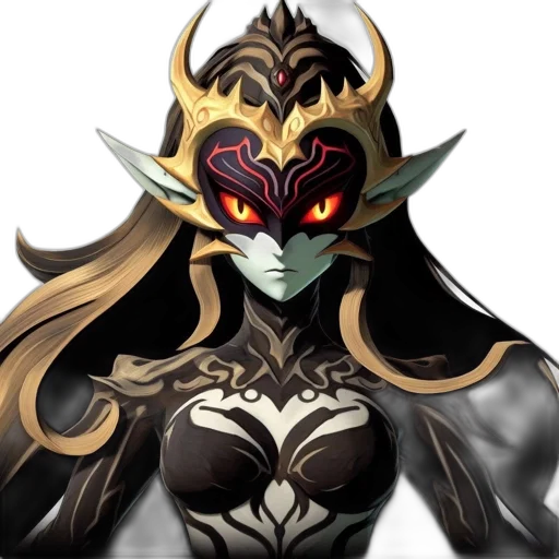 mask, crown, face, creature transparent PNG cut-out