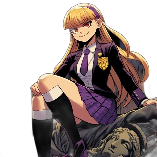 staff, dress, anime, pixel art transparent PNG cut-out