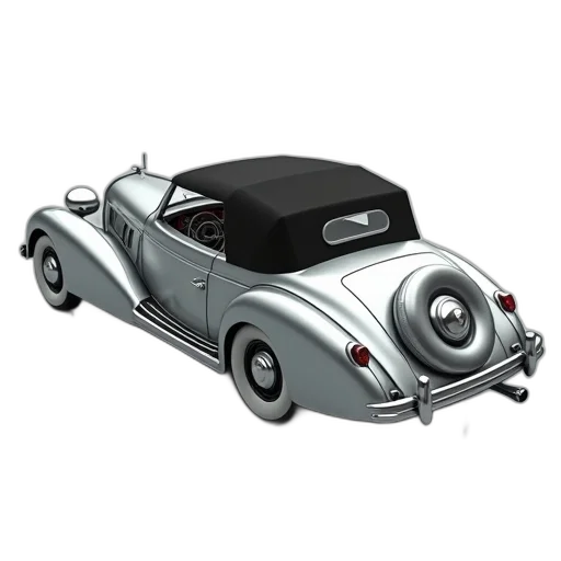 car, 3d render, concept art, photorealistic transparent PNG cut-out