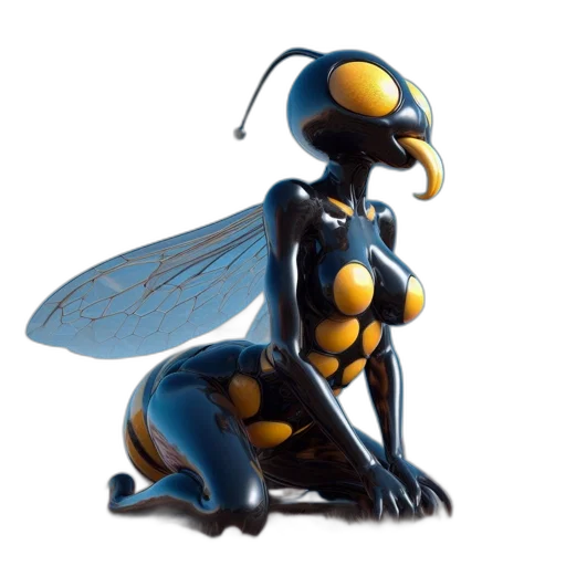 animal, robot, creature, concept art transparent PNG cut-out