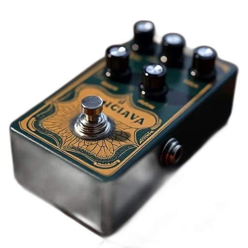 3d render, wahmer, octave, pedal transparent PNG cut-out