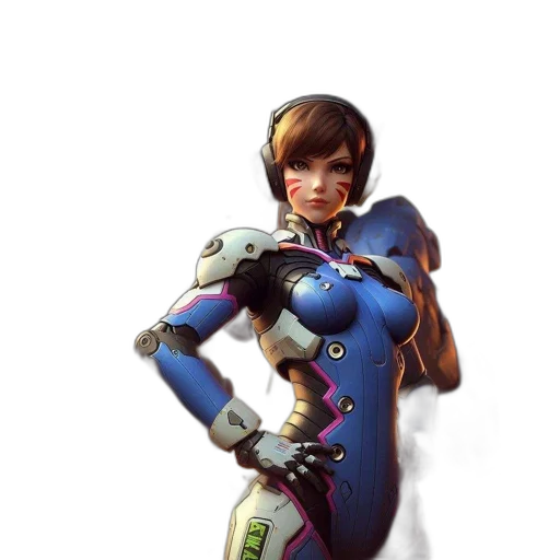 robot, weapon, jacket, face transparent PNG cut-out