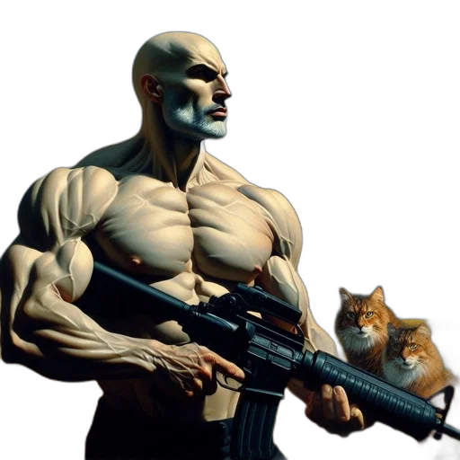 weapon, animal, concept art, comic book art transparent PNG cut-out