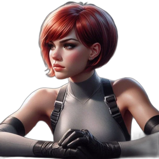 robot, concept art, comic book art, 3d render transparent PNG cut-out