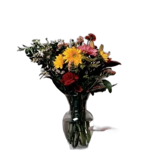 flower, crown, photorealistic, 3d render transparent PNG cut-out