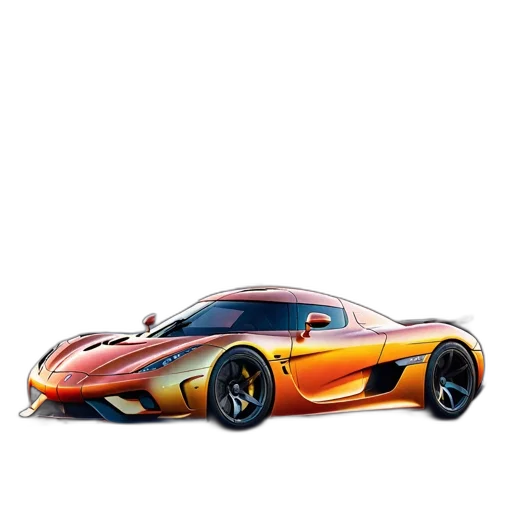 car, 3d render, photorealistic, concept art transparent PNG cut-out