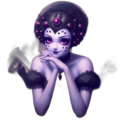 mask, staff, crown, creature transparent PNG cut-out