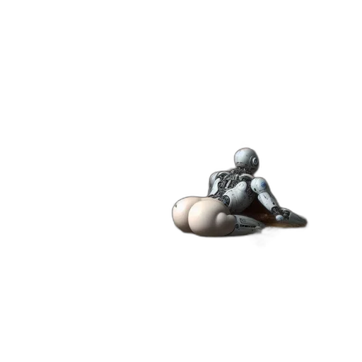 robot, shoes, creature, weapon transparent PNG cut-out
