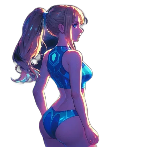 dress, anime, concept art, comic book art transparent PNG cut-out