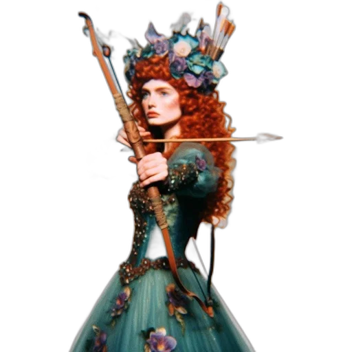 staff, dress, jewelry, crown transparent PNG cut-out