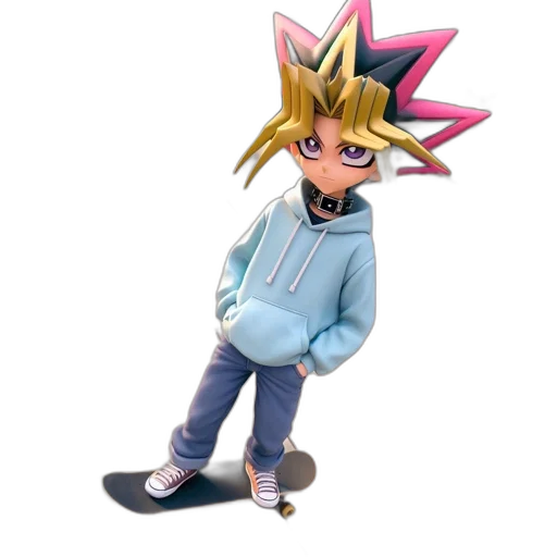 jacket, staff, hat, creature transparent PNG cut-out
