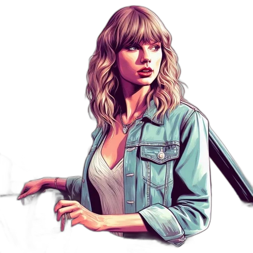 jacket, concept art, comic book art, photorealistic transparent PNG cut-out