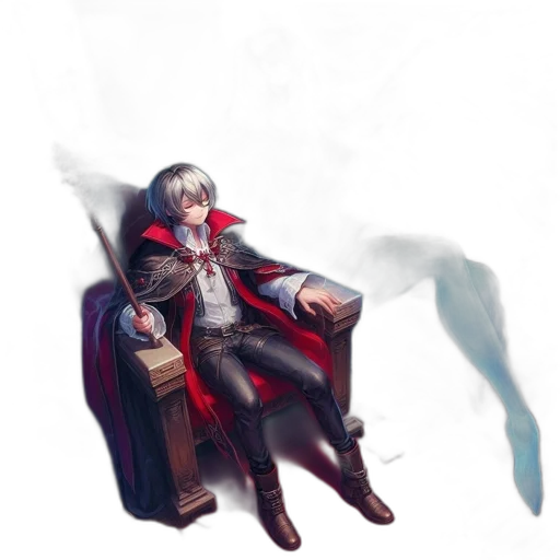 sword, staff, jacket, weapon transparent PNG cut-out