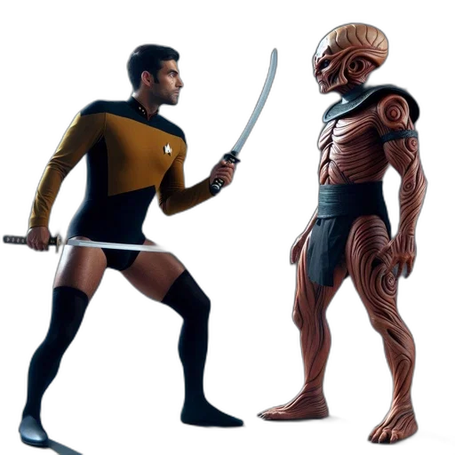 concept art, 3d render, comic book art, fantasy art transparent PNG cut-out