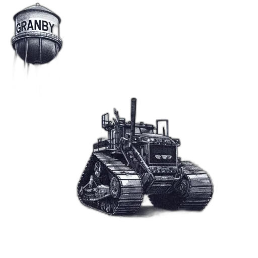 robot, weapon, car, concept art transparent PNG cut-out