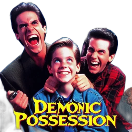fire, movie, poster, demonic transparent PNG cut-out