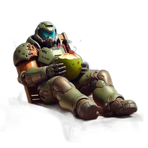 robot, weapon, food, creature transparent PNG cut-out