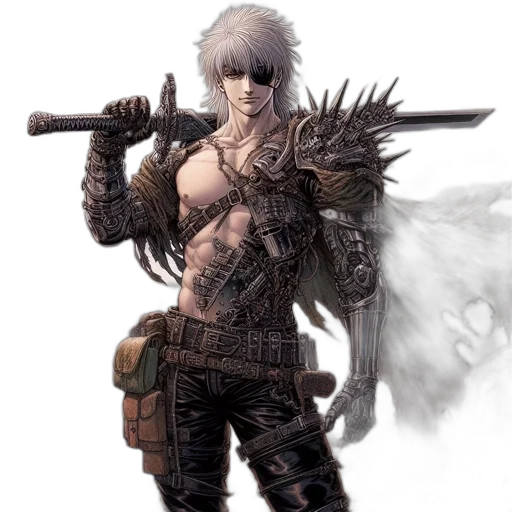 weapon, sword, dragon, fantasy art transparent PNG cut-out