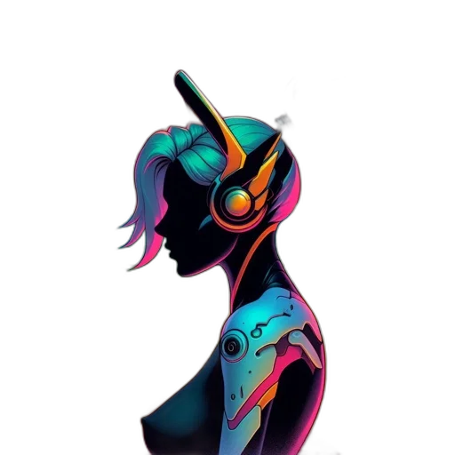 robot, mask, jewelry, dress transparent PNG cut-out