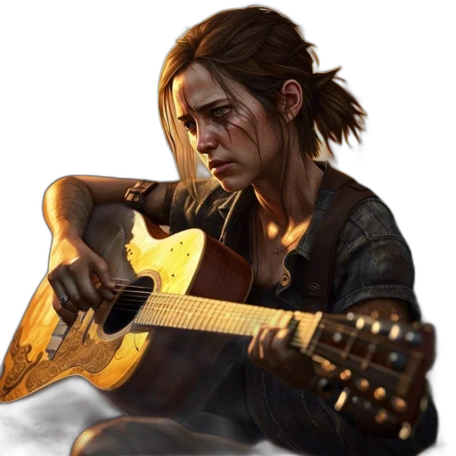 jacket, weapon, face, concept art transparent PNG cut-out