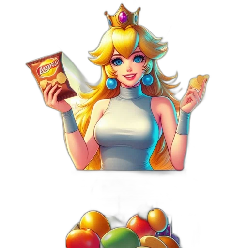 crown, food, dress, concept art transparent PNG cut-out