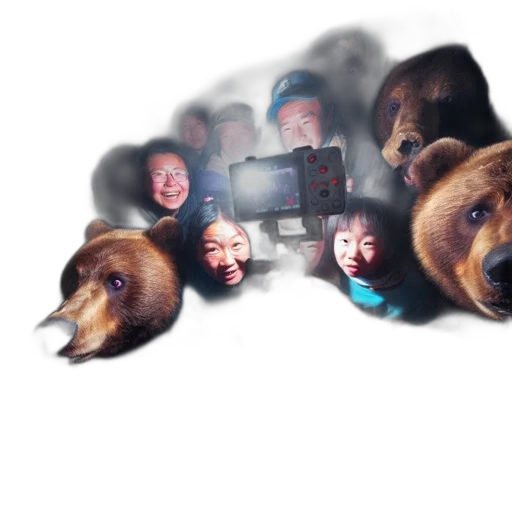 animal, face, staff, creature transparent PNG cut-out