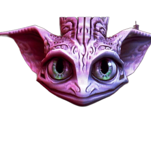mask, crown, face, creature transparent PNG cut-out