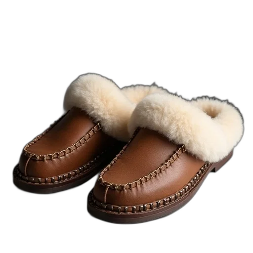 shoes, jacket, men, sheepskin transparent PNG cut-out