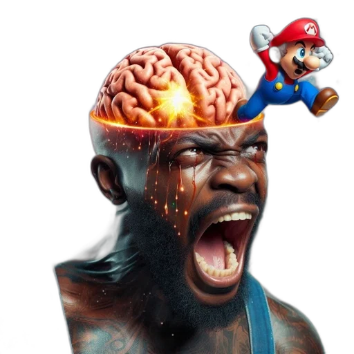 face, hat, mask, creature transparent PNG cut-out