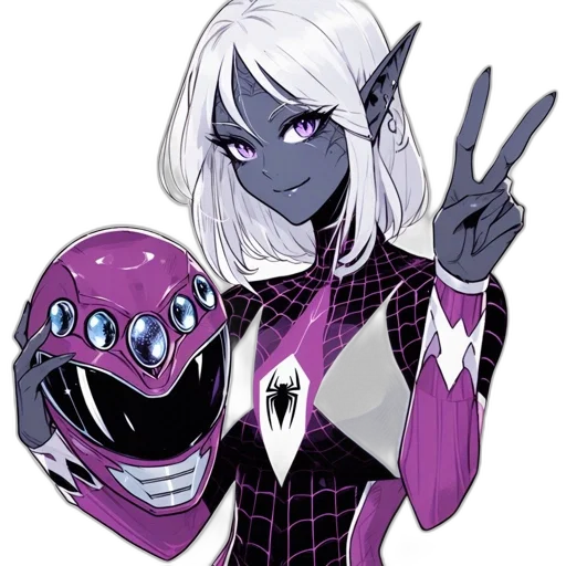 robot, staff, mask, creature transparent PNG cut-out
