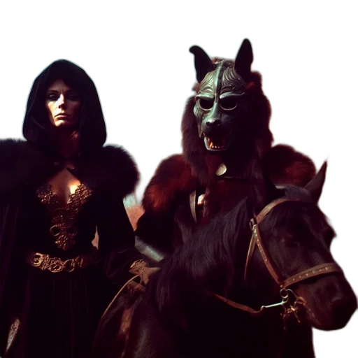 mask, staff, fantasy art, concept art transparent PNG cut-out