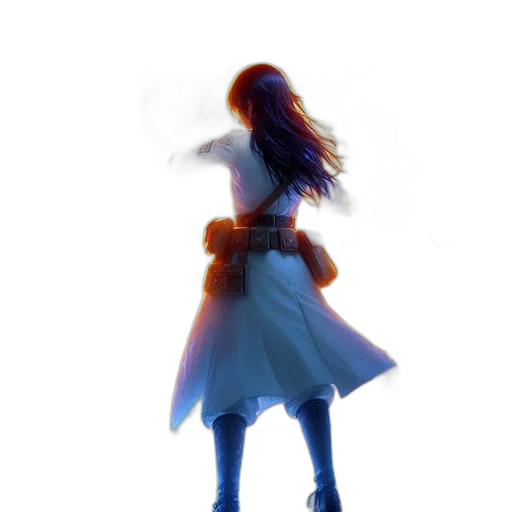 dress, sword, weapon, jacket transparent PNG cut-out