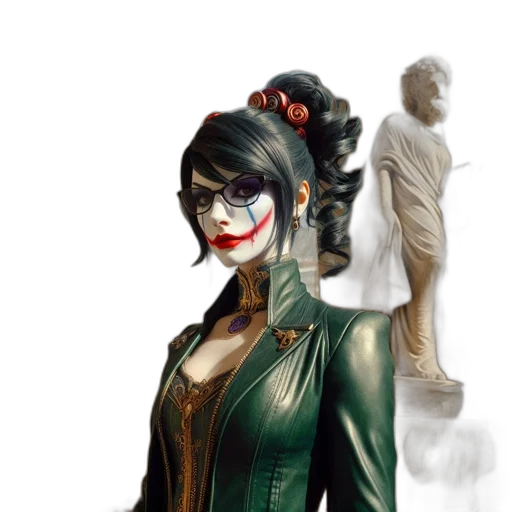 comic book art, concept art, fantasy art, photorealistic transparent PNG cut-out