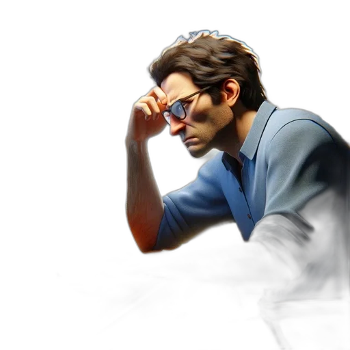 face, staff, robot, concept art transparent PNG cut-out