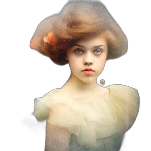 hat, dress, crown, hair transparent PNG cut-out